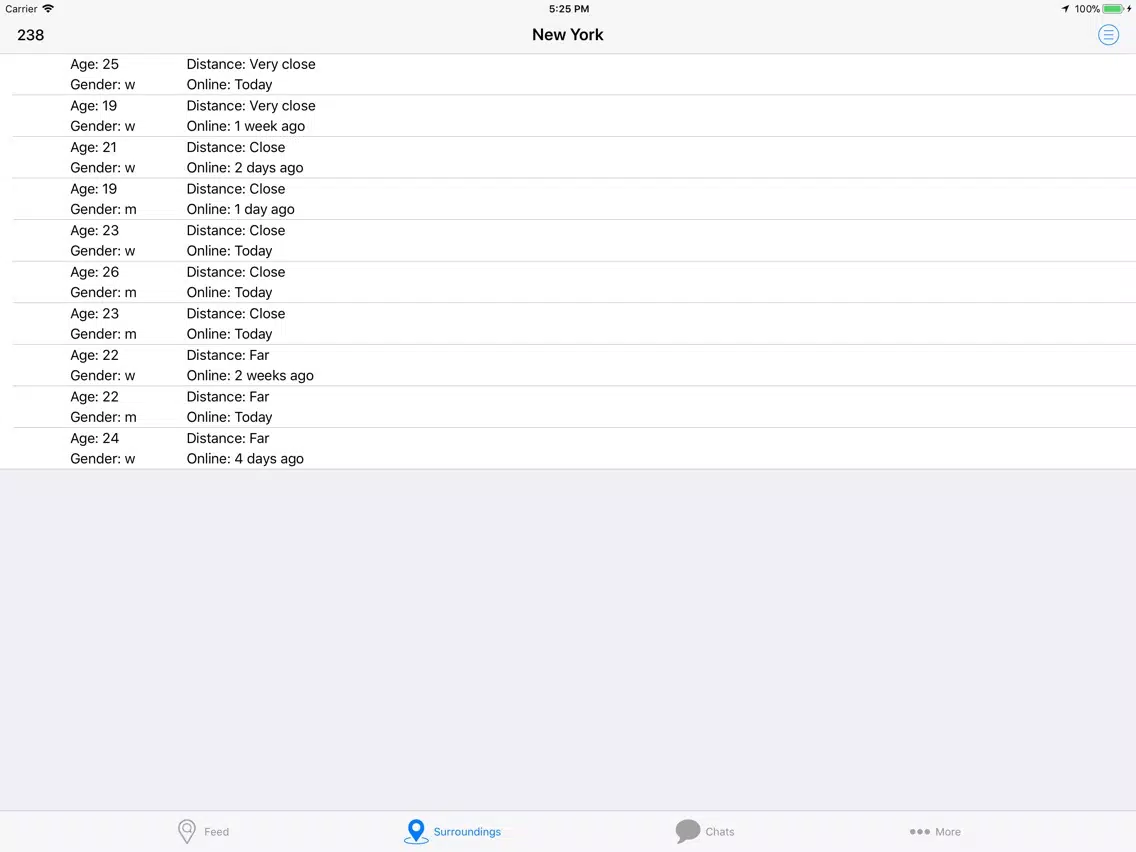 ภาพหน้าจอของ Stizzle iPad 