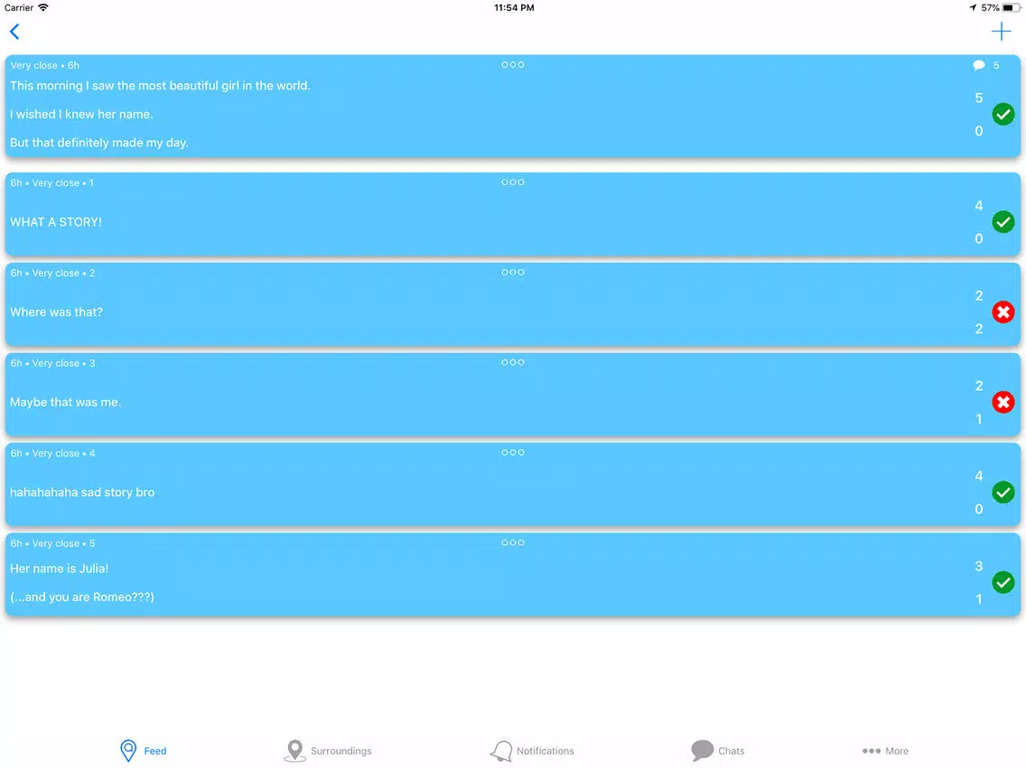 ภาพหน้าจอของ Stizzle iPad 