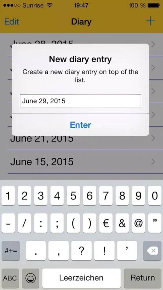 Zrzuty ekranu Secure Diary - 100% Security