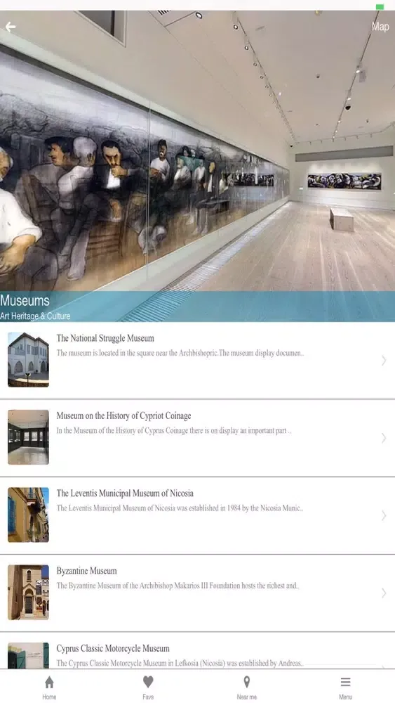 Capturas de pantalla de Nicosia Tourism Board