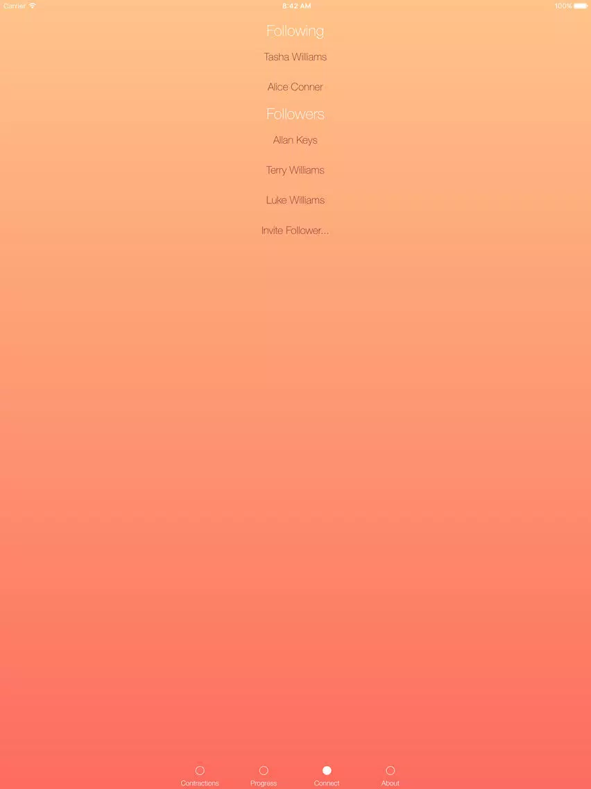 Follow-Me-Pregnancy iPad  Screenshots