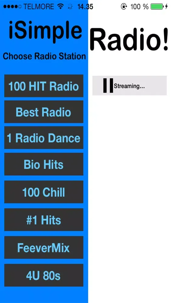 Capturas de tela do iSimple Radio - A Music Only Radio!