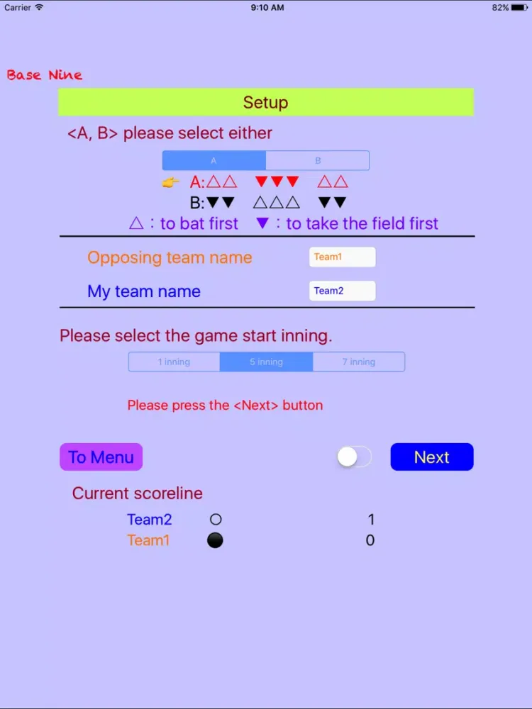 Base Nine iPad  Screenshots