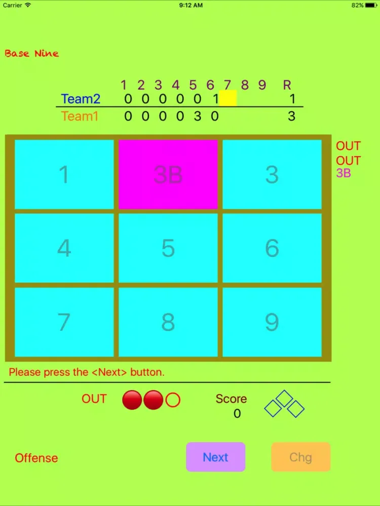 Base Nine iPad  Screenshots