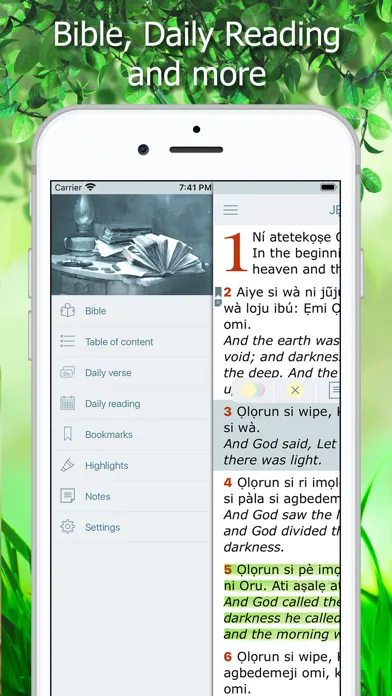 Yoruba Bible Holy Version KJV Screenshots