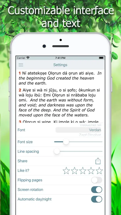 Yoruba Bible Holy Version KJV Screenshots