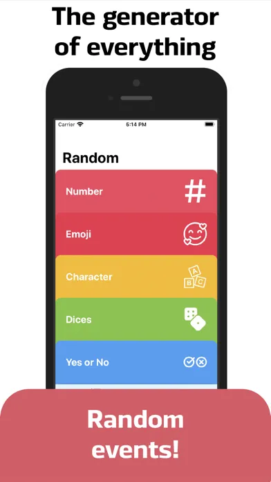 Randomizer — number generator应用截图