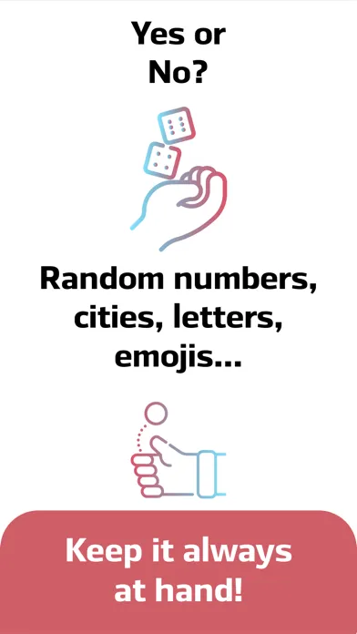 Randomizer — number generator应用截图