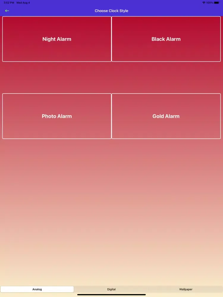 EZ Alarm Clock & Night Display iPad  سکرین شاٹس