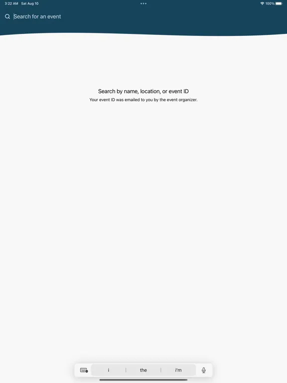 NEG Events iPad 應用截圖
