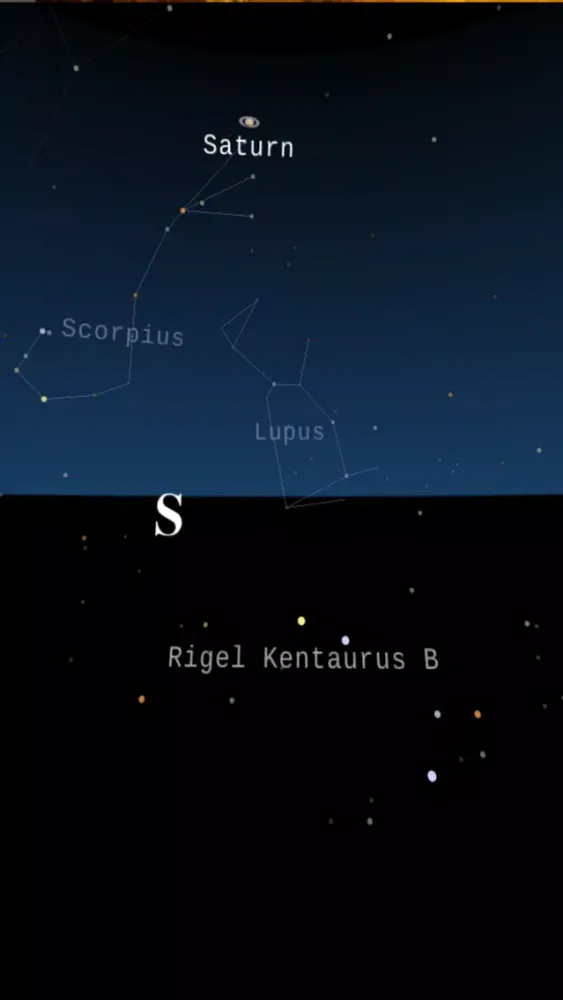 Tangkapan layar NightSky Exploration