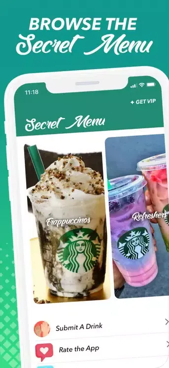 Скриншоты Starbucks Secret Menu