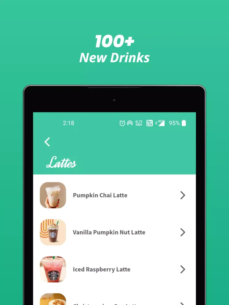 Скриншоты Starbucks Secret Menu