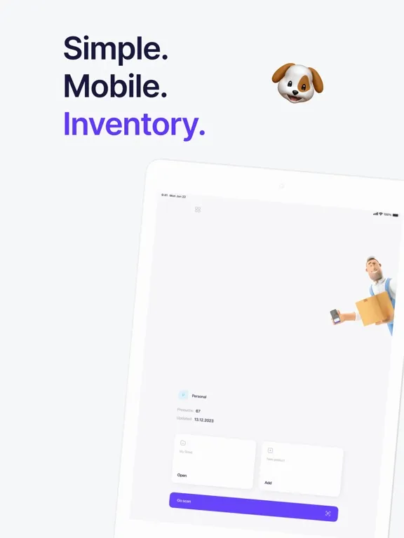 Capturas de pantalla de Sklad: Inventory Tracker iPad 