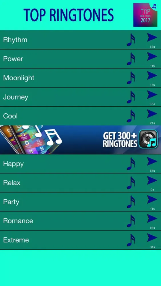 Скриншоты Top Ringtones – New Best Music Popular Sounds