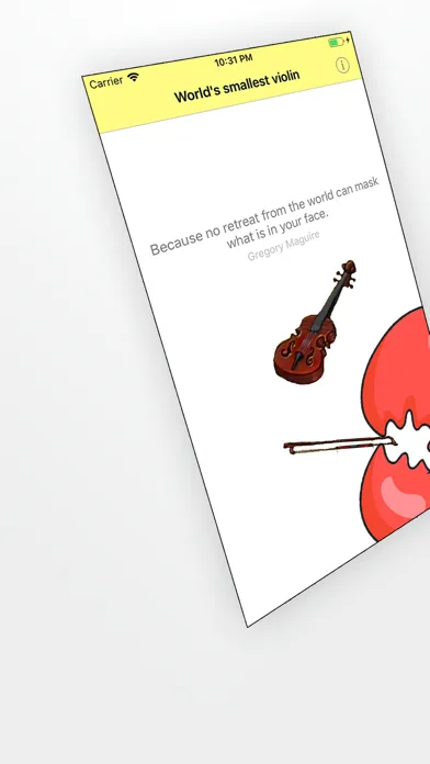 Worlds smallest violin ™ Ekran Görüntüleri