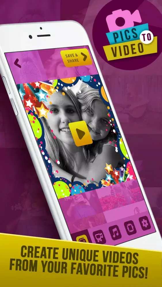 Pics to Video Slideshow Maker 스크린샷