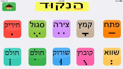 Screenshot di ניקוד עברי
