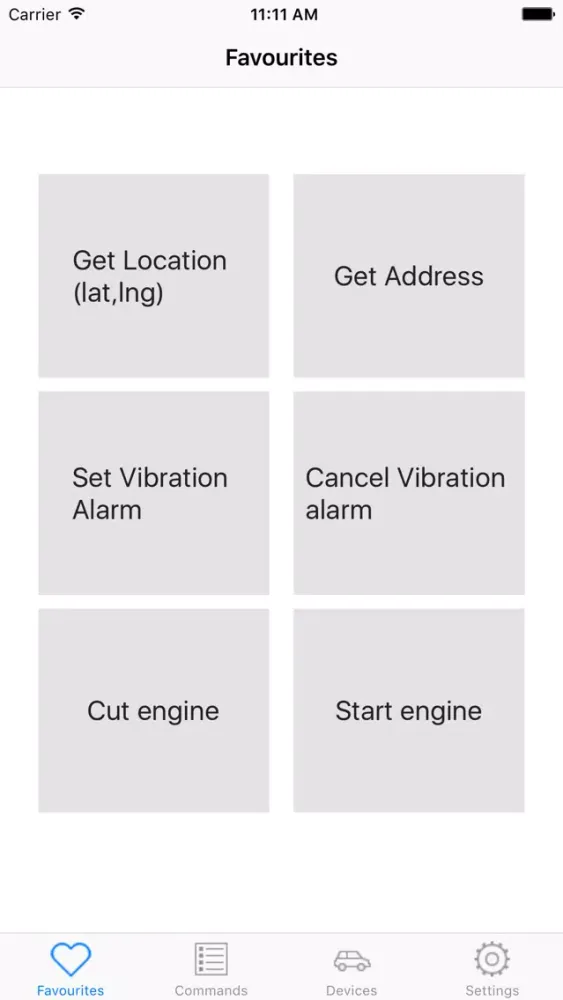 GPSTracking SMS Commander Screenshots