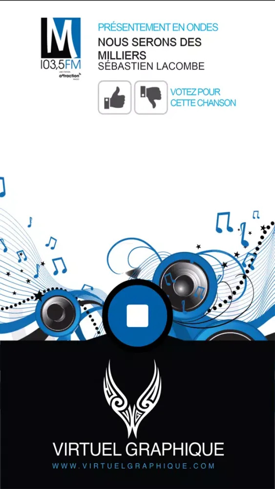 M103,5FM - Radio de Lanaudière 스크린샷