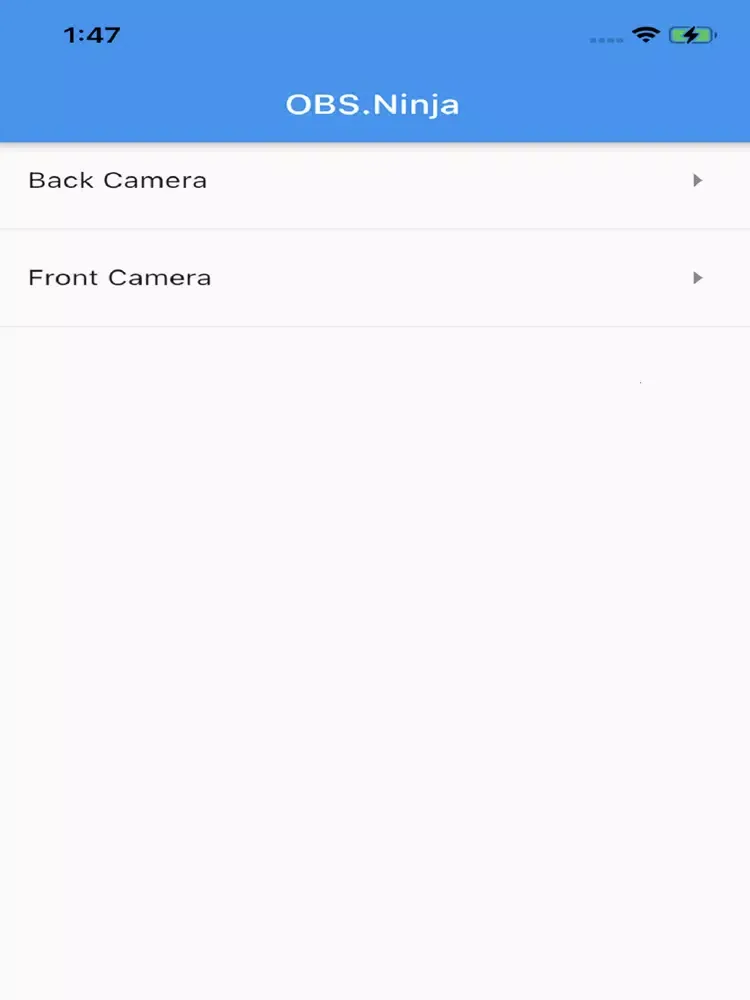 Capture for OBS.Ninja iPad  سکرین شاٹس