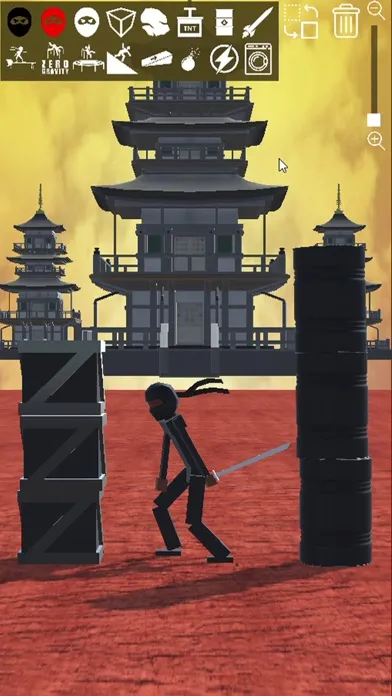 Ninja Ragdoll Playground 3D スクリーンショット