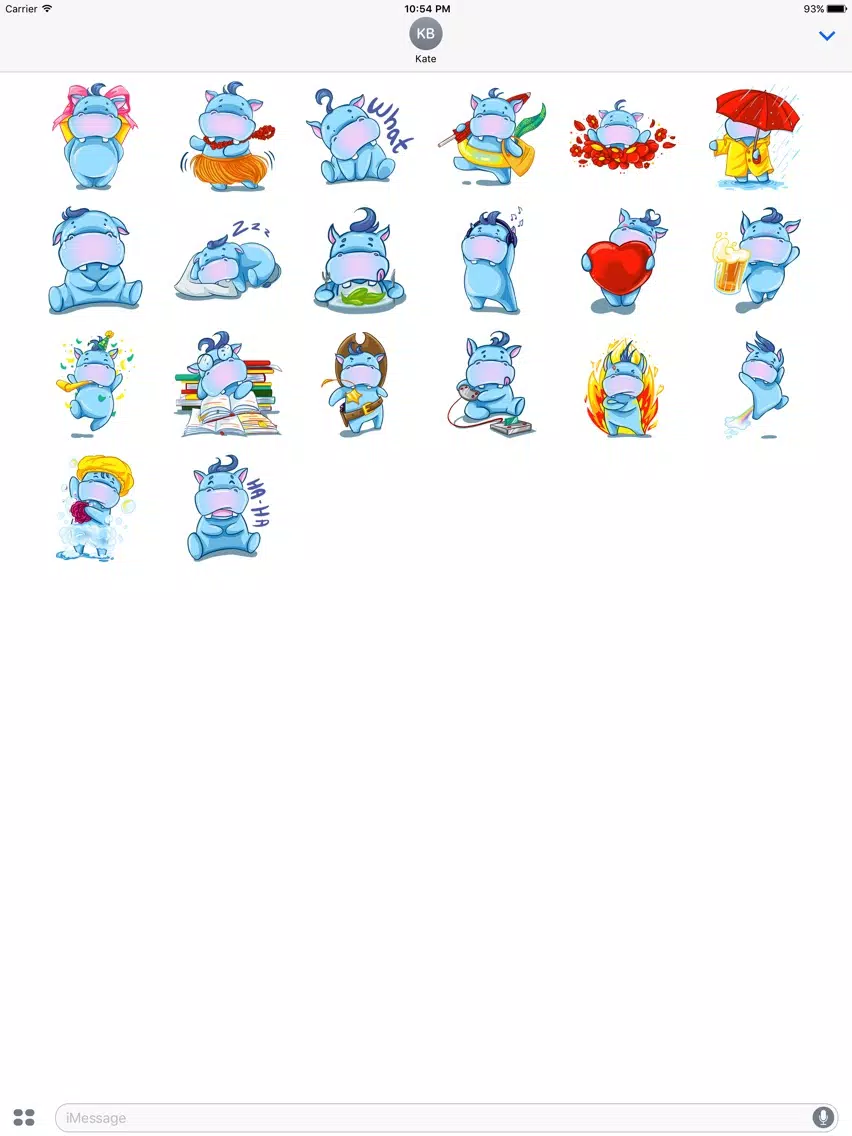 Capturas de tela do Happy Hippo iPad 