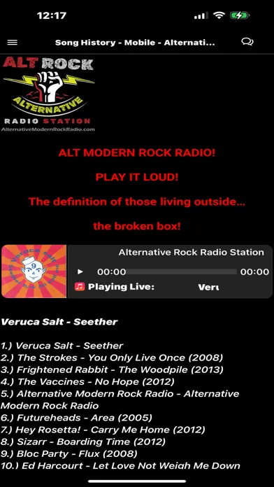 Alternative Modern Rock Radio应用截图