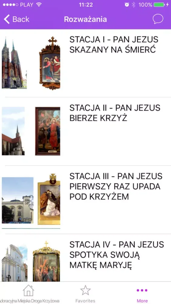 ภาพหน้าจอของ AMDK Miejska Droga Krzyżowa