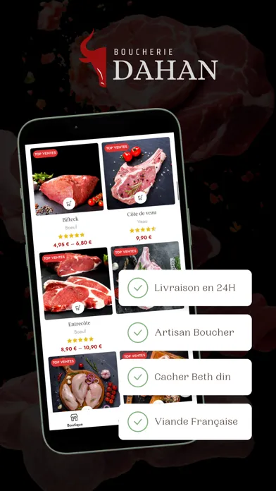 Boucherie DAHAN Screenshots