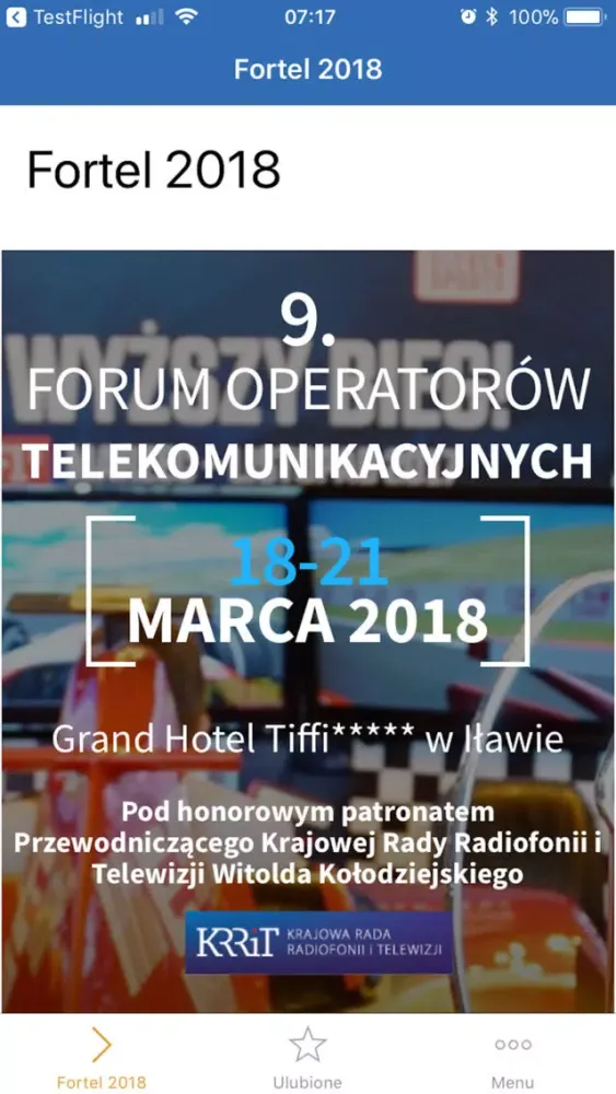 Screenshot di Fortel 2018