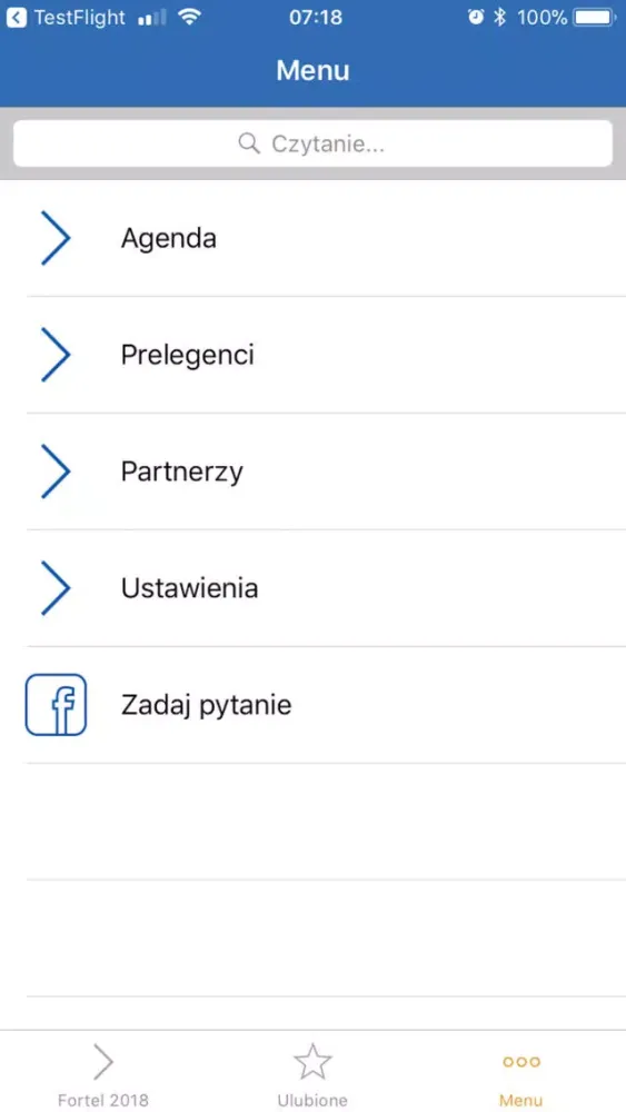 Screenshot di Fortel 2018