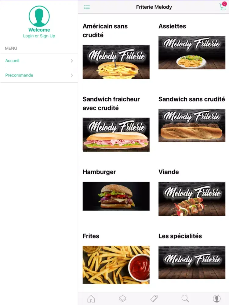Friterie Melody iPad 应用截图