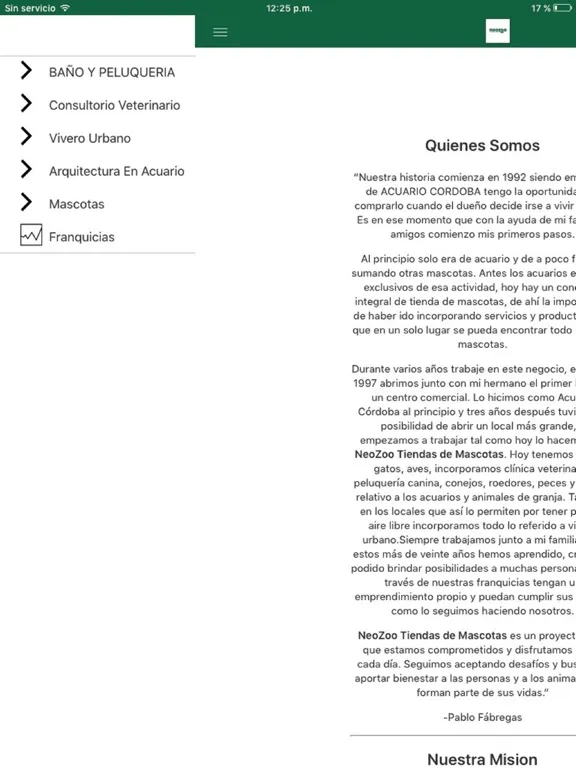 Screenshot di Neozoo iPad 