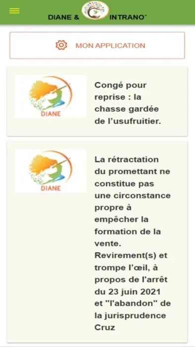 DIANE-INTRANOT Screenshots