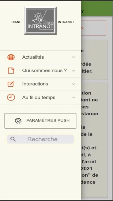 DIANE-INTRANOT Screenshots