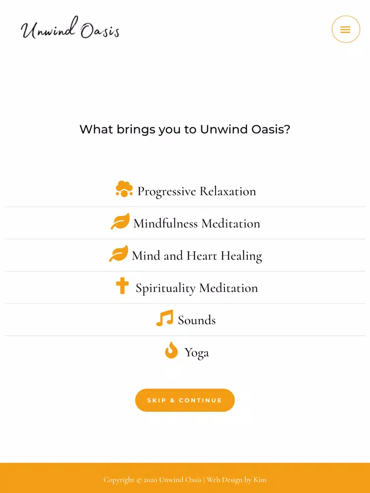 Unwind Oasis iPad 應用截圖
