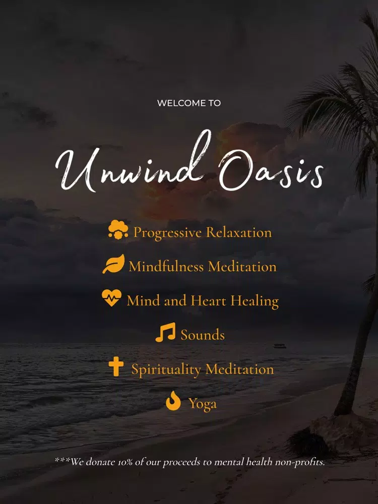 Unwind Oasis iPad 應用截圖