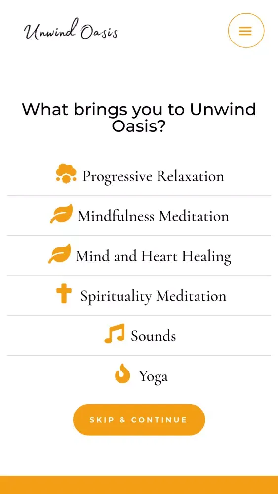 Screenshot di Unwind Oasis
