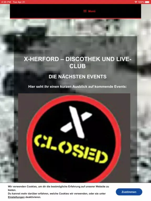 X-Herford iPad  Ekran Görüntüleri