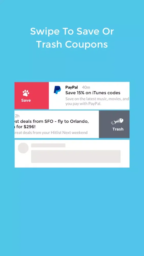 Tangkapan layar Goupon - Find Coupon, Savings, Deals in your Gmail
