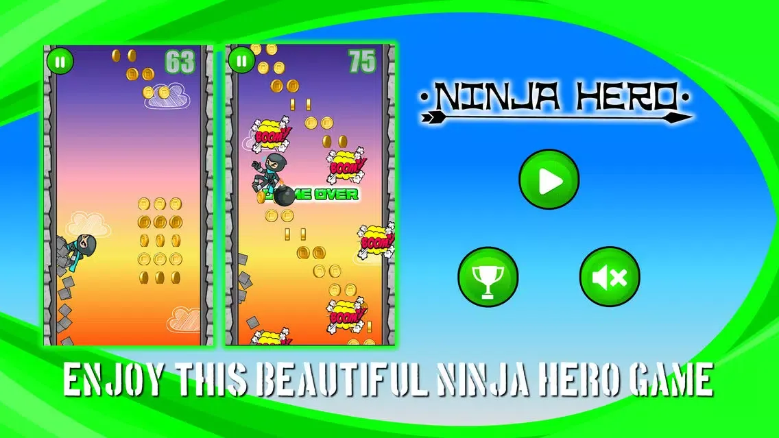 Ninja Hero Climbing Runner應用截圖