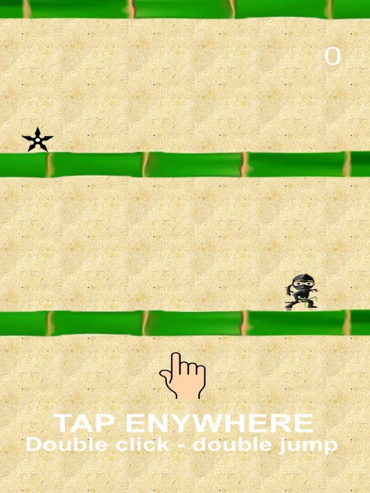 Ninja Sprint - Jump to The Top iPad  스크린샷