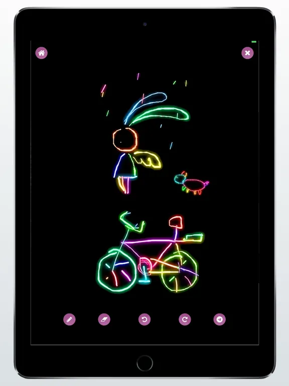 Capturas de pantalla de Paint Kid : draw, painting kid iPad 