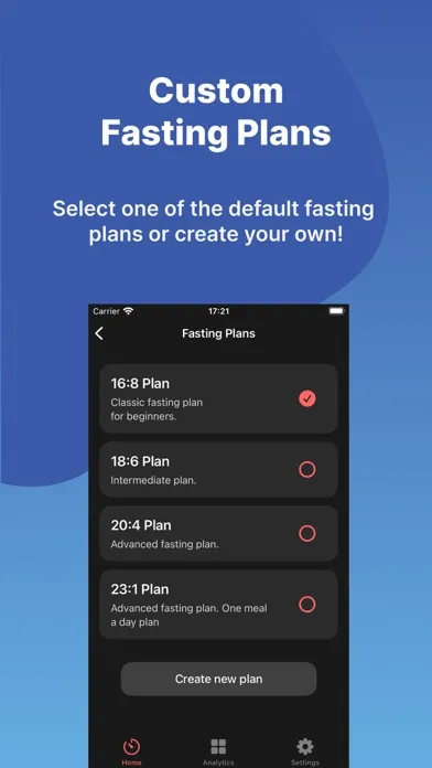 Easy Intermittent fasting app应用截图
