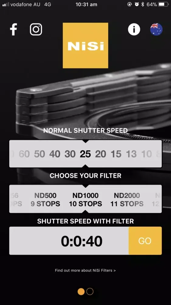 NiSi Filters स्क्रीनशॉट