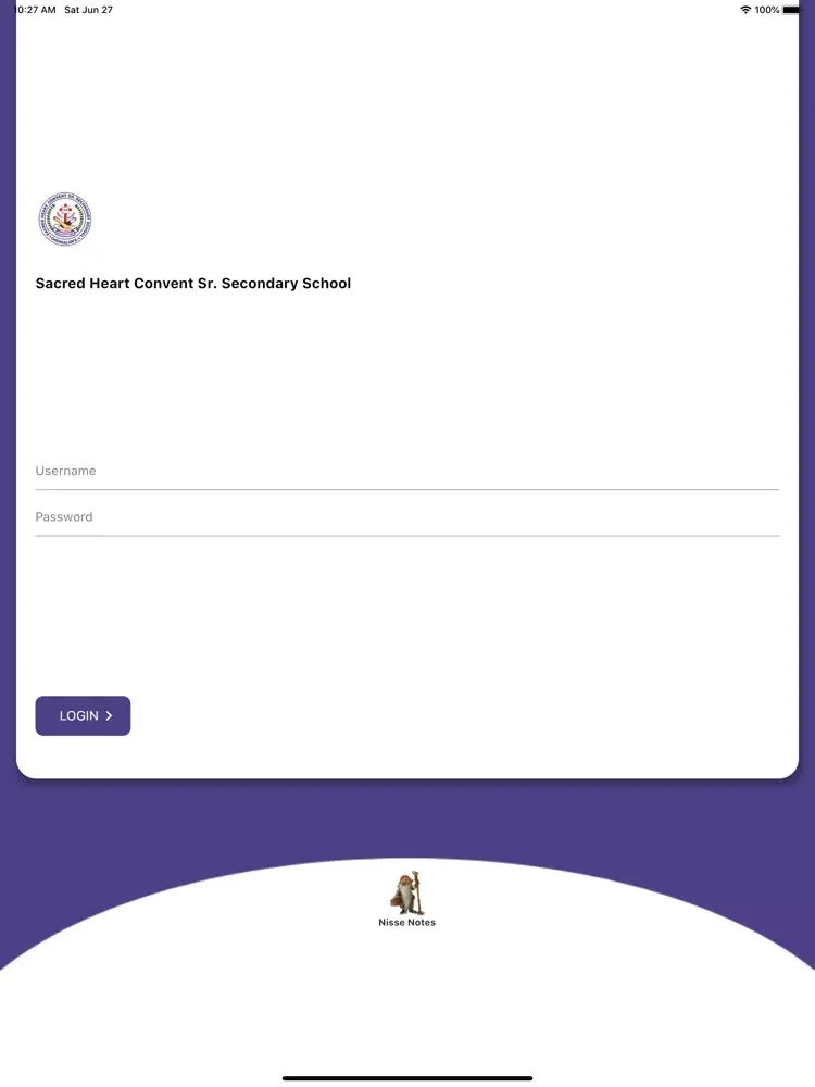 Sacred Heart Convent School iPad  Screenshots