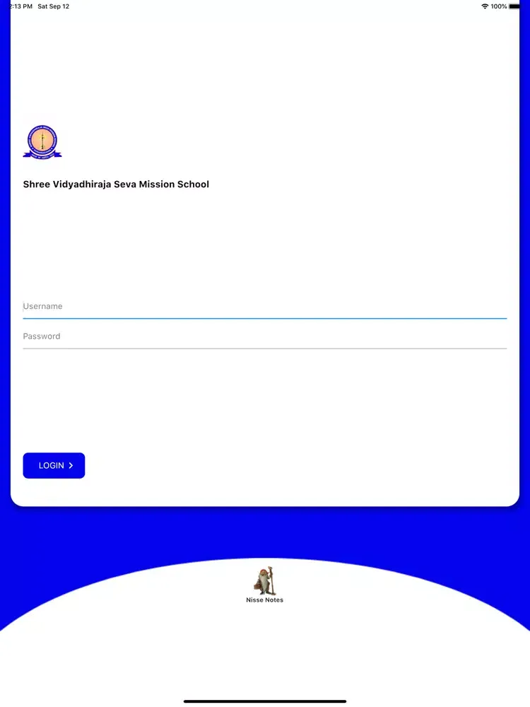 Shree Vidyadhiraja School iPad  স্ক্রিনশট