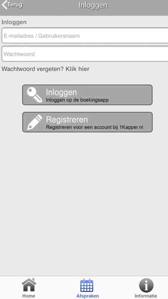 Kappersteam Marcel應用截圖