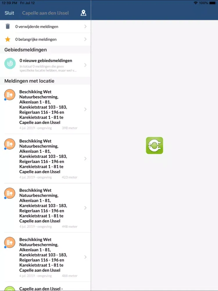 Скриншоты Capelle ad IJssel - Om Alert iPad 